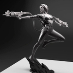 lea Cyberpunk Киберпанк  Коллекционная Фигурка Аниме