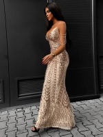 макси платье с бусинами и пайетками + plus size