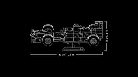 Конструктор LEGO Icons 11375 Ferrari F2004 & Michael Schumacher