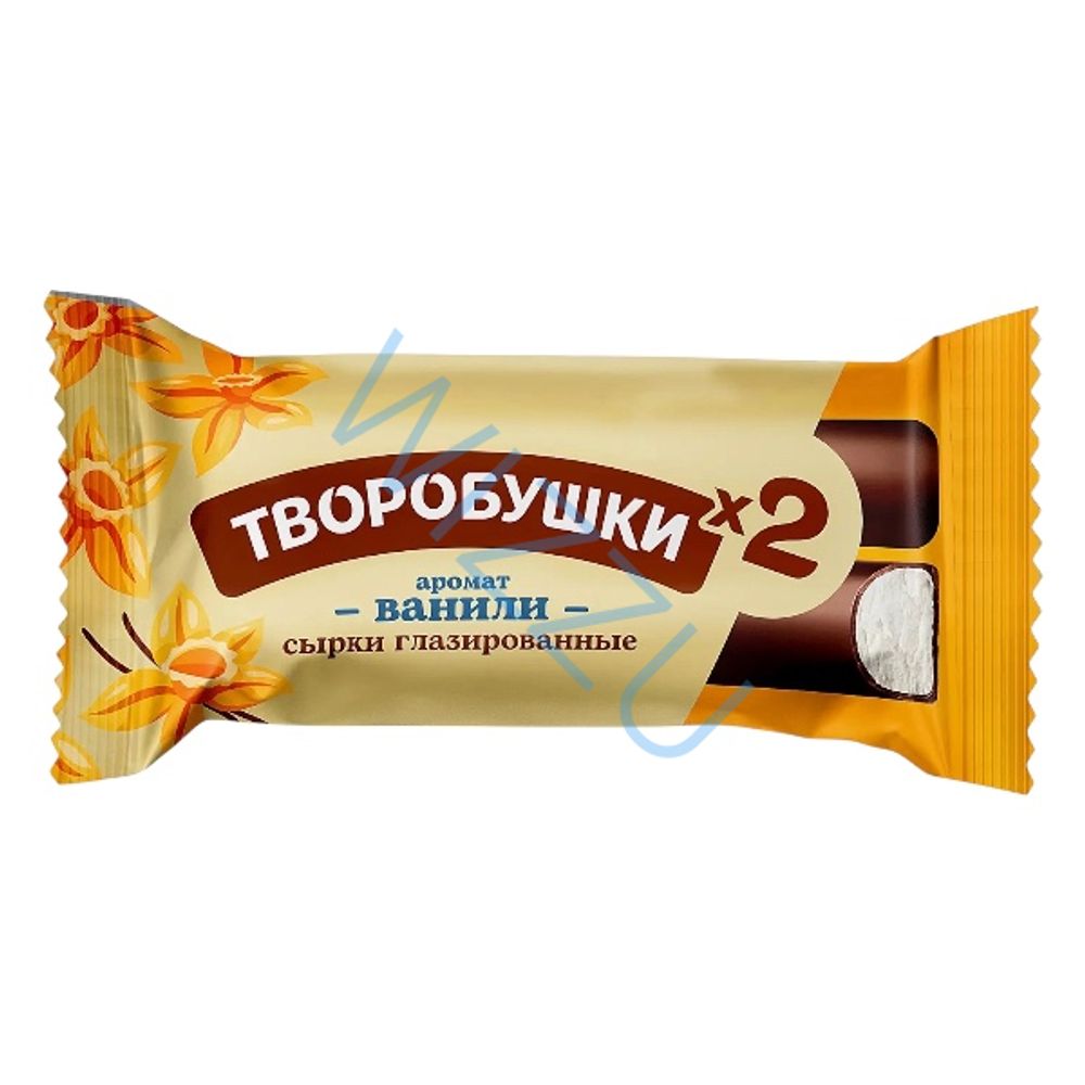 Сырки глазированные Творобушки Ваниль (2 палочки) 45г