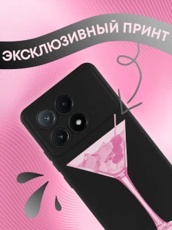 Чехол Xiaomi Poco X6 Pro с принтом