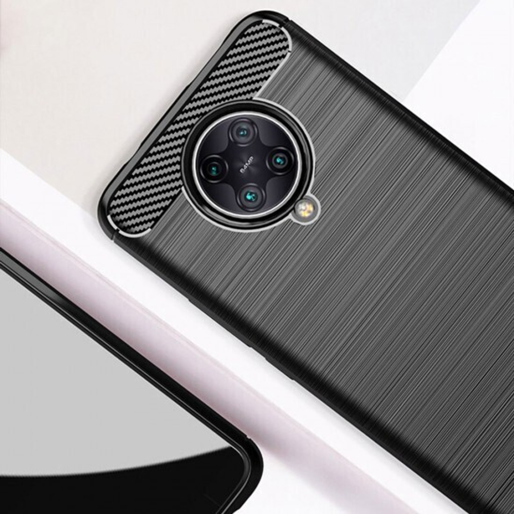 Противоударный чехол для Xiaomi Redmi K30 Pro, 009508 Темно-синий