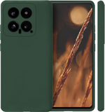 Мягкий Soft Touch чехол из силикона для XIAOMI 14 (не T / PRO!) с бархатной подкладкой