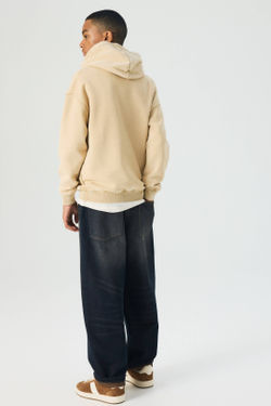 H&M Джинсы Baggy Fit, темно-синий