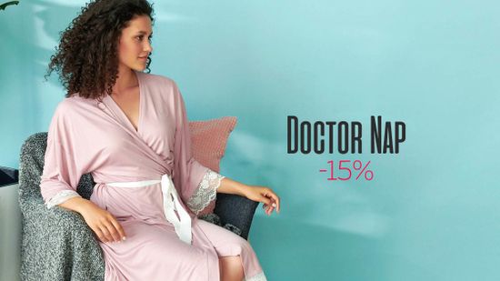 Скидка 15% на бренд Doctor Nap 🌷
