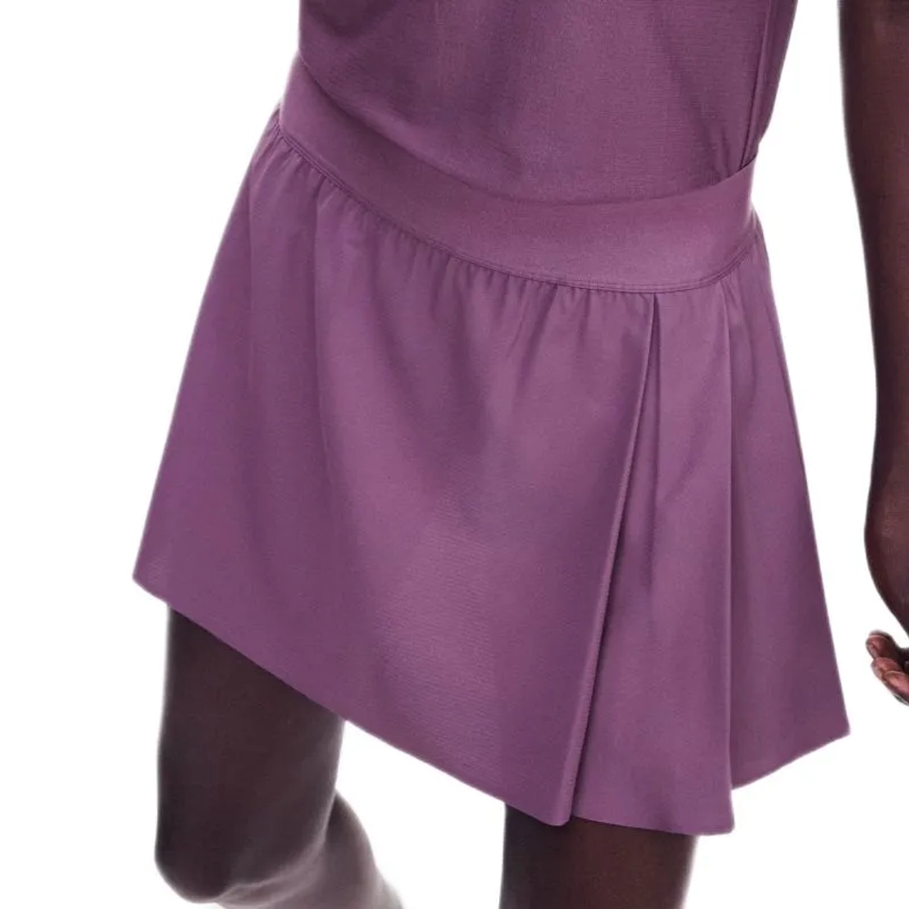 Теннисная юбка On Court Pleated - cassis