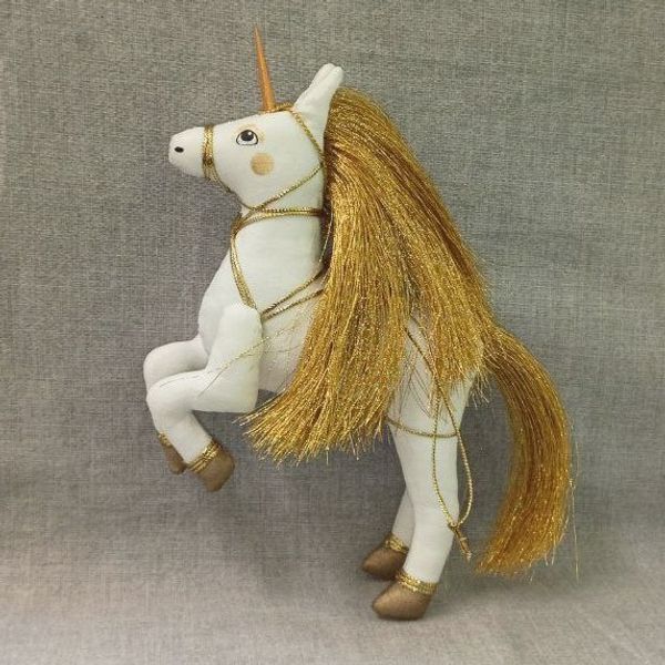 Ёлочная игрушка "Единорог"