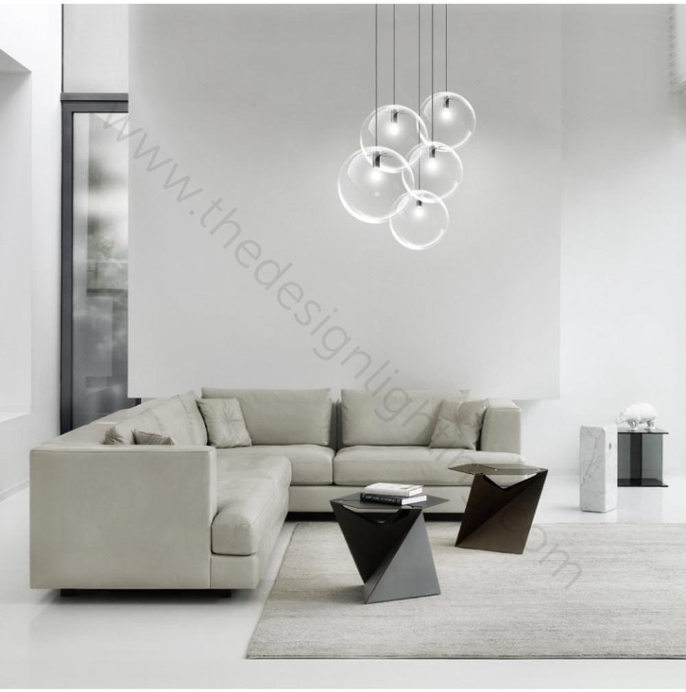 Pendant design lamp  SELENE by ClassiCon D40 (Black)