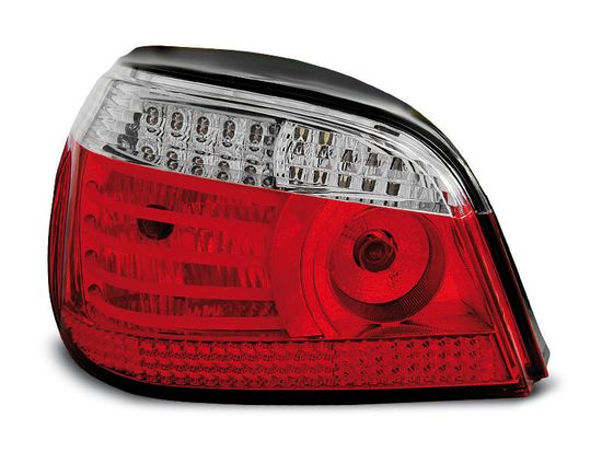 Задние фонари Bmw 5 E60 red white led