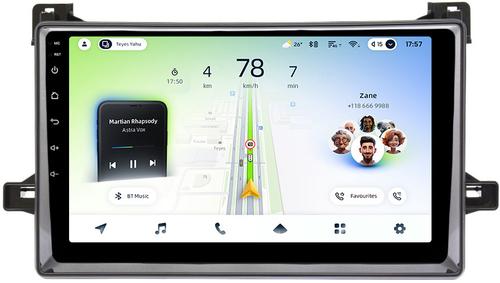 Магнитола для Toyota Prius 50 2015-2018, PHV 2017+ - Teyes CC4L монитор 9" IPS, Android 14, Быстрая, Snapdragon 662, CarPlay, 4G SIM-слот