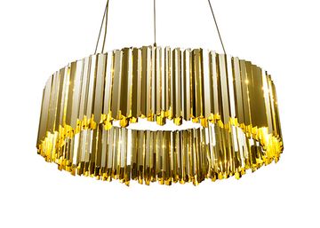 chandelier replica Facet by INNERMOST ( diam . 100) gold