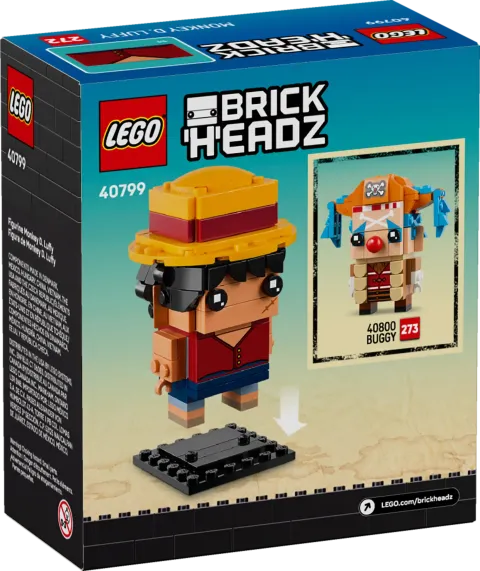Конструктор LEGO One Piece 40799 Фигурка Манки Д Луффи