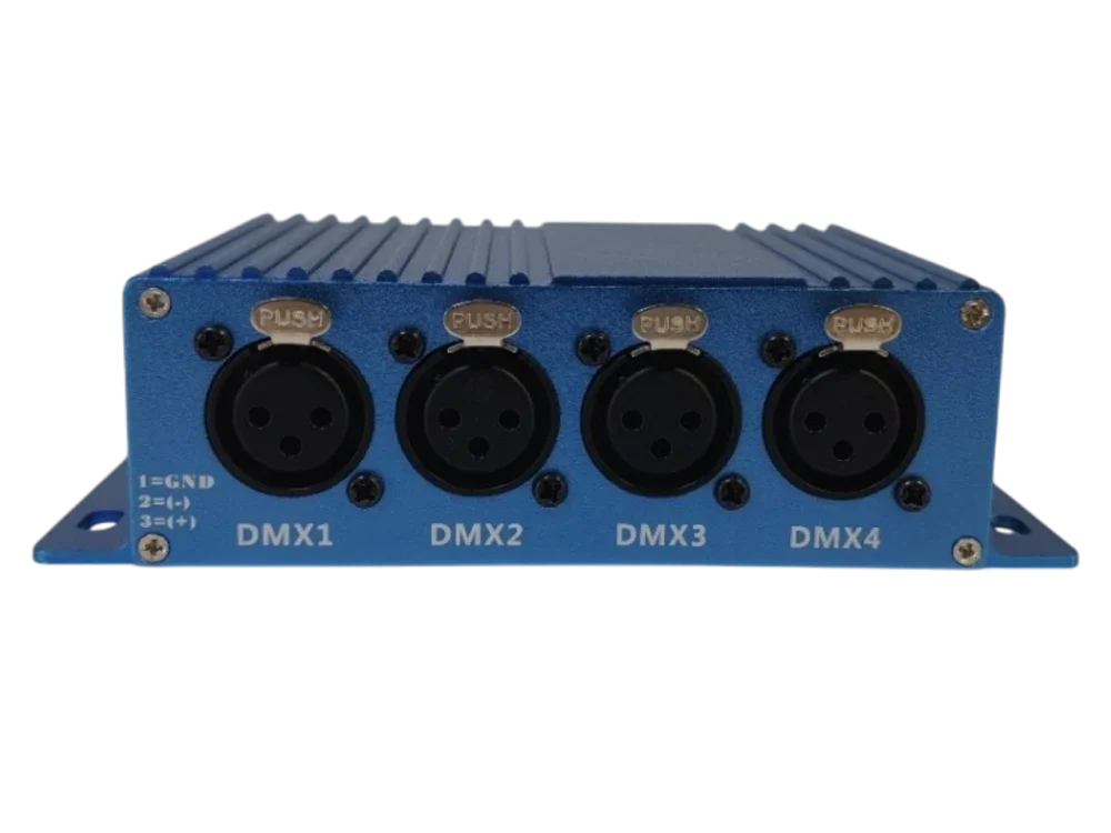 K4 — компактный сетевой конвертер Art-Net/DMX512 на 4 порта