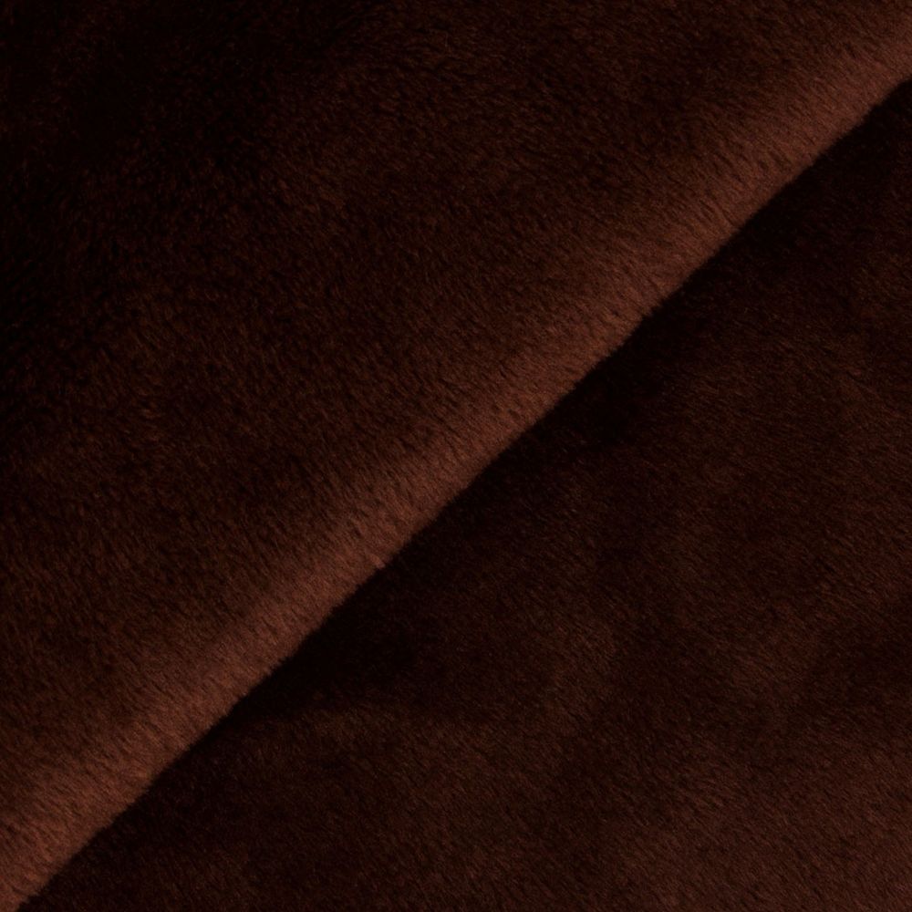Плюш (ткань) Peppy 01 PEV 273 г/м², 48х48 см, 37 т.коричневый