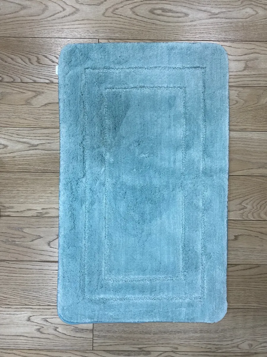 ZALEL Коврик для в/к Эксклюзион (Exclusion) 60x100 голубой (light blue)1/12 (BLUE) — фото 6