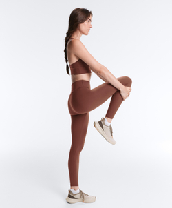 OYSHO Легинсы Comfortlux длиной до щиколотки с высокой посадкой, кирпичный