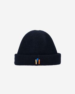 Шапка Shorty Embroidered M Navy FW22 Темно-Синяя