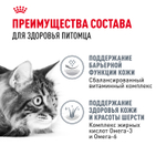 Royal Canin Hair&Skin Care Хэйр Энд Скин Кэа Корм сухой для взрослых кошек поддержание здоровья кожи и шерсти 10кг