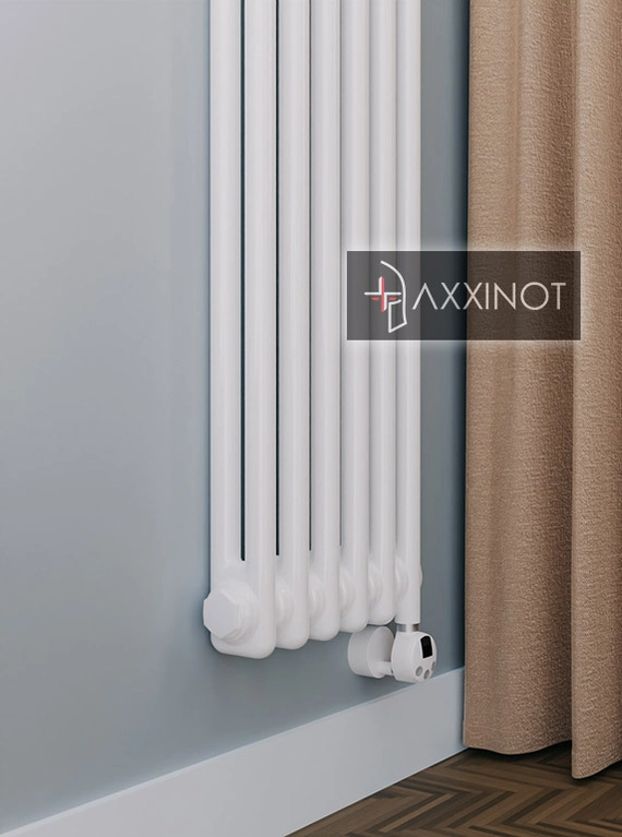 Axxinot Sentir Electric 2150 - электрический вертикальный двухтрубный трубчатый радиатор высотой 1500 мм