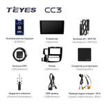 Teyes CC3 10.2" для Mitsubishi Outlander 2012-2018