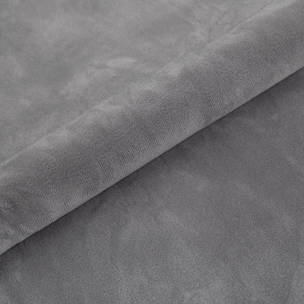 Велюр 240 г/м², 185 см / 5 метров, серый/grey, Gamma VELR