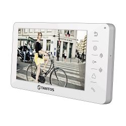 Монитор видеодомофона TANTOS Amelie VZ (белый), адаптированный, TFT LCD 7" экран