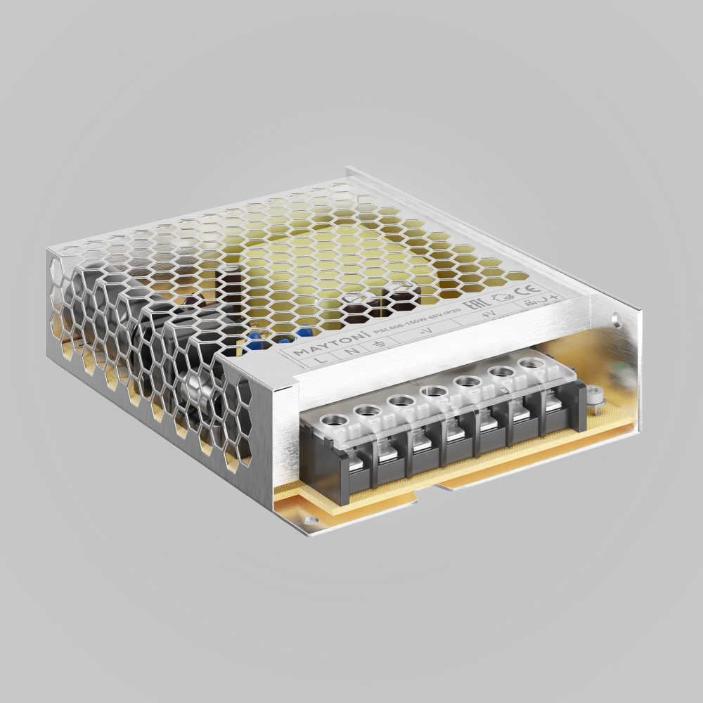 Блок питания для магнитных систем 48V, 150Вт Maytoni Power Supply Magnetic PSL006-150W-48V-IP20