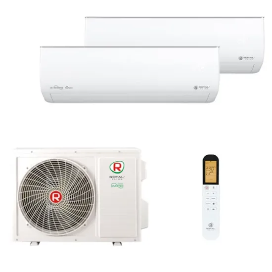 Мультисплит система на 2 комнаты Royal Clima RCI-GLF07HN + RCI-GLF12HN / 2TFM-17HN/OUT