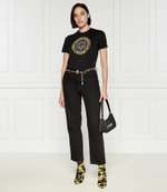 Ботильоны на шпильке Versace Jeans Couture - черный(77VA3S51ZS371)
