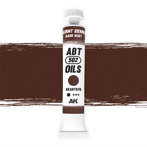 Масляная краска Abteilung 502 - Burnt Sienna / Dark rust