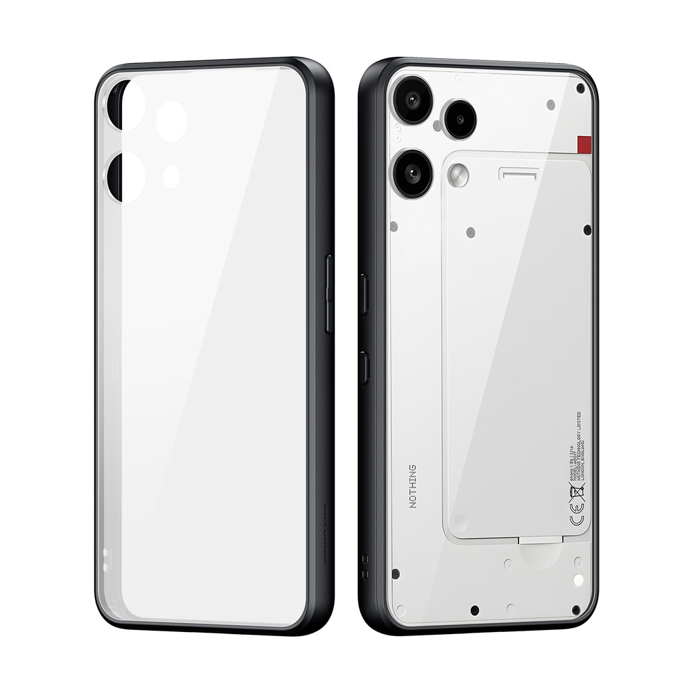 Чехол прозрачный противоударный для Nothing Phone 3(a) Lite, серия Aimo Series от Dux Ducis