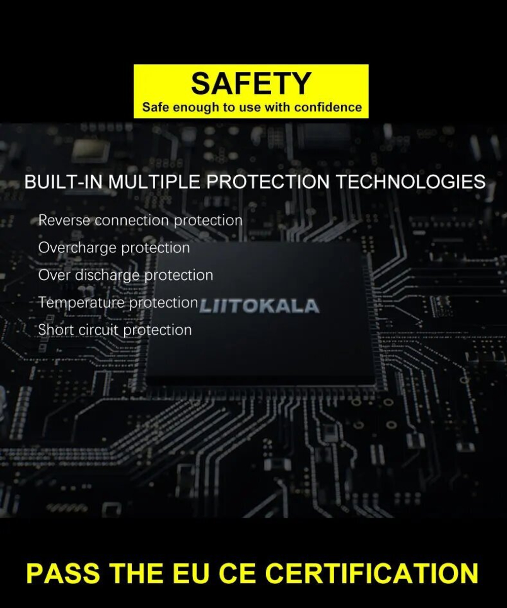 Зарядное устройство Liitokala Lii-S12 Standard, для аккумуляторов, EU
