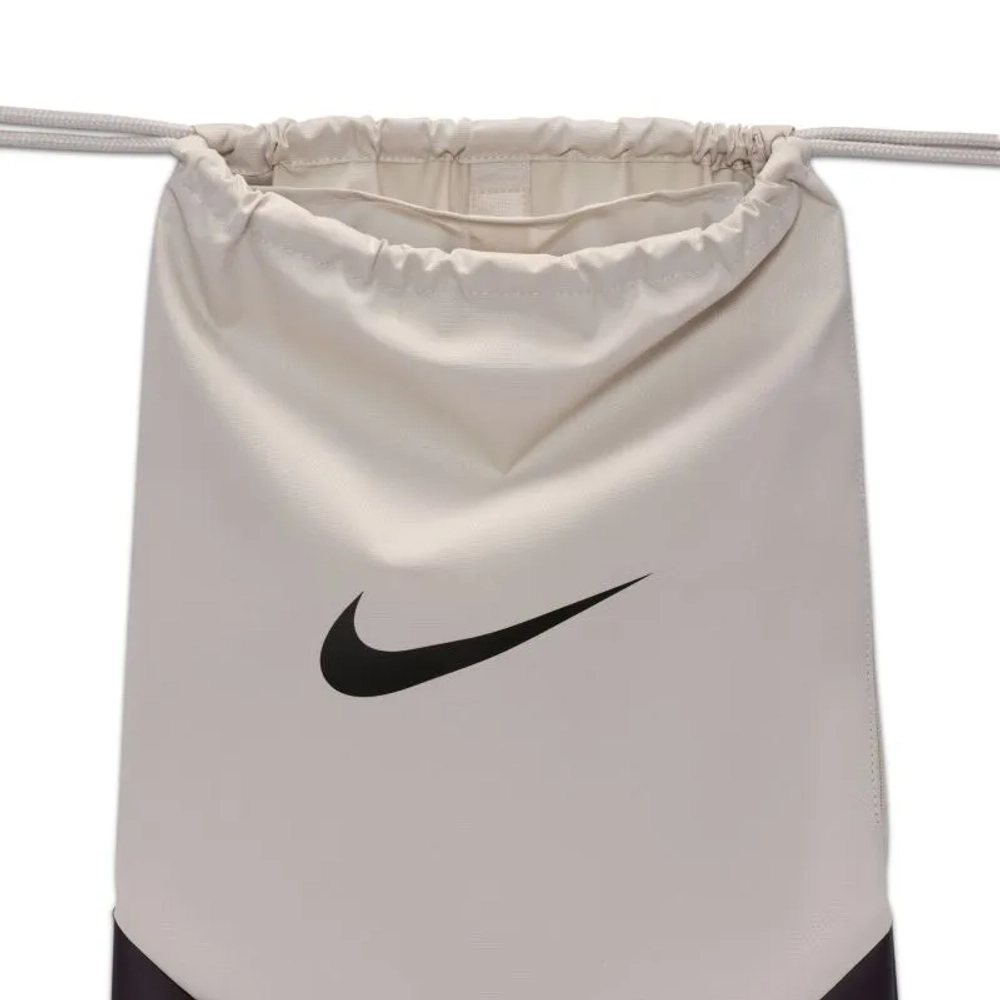 Рюкзак теннисный Nike Brasilia Drawstring Gym Сумка - light bone/black/black