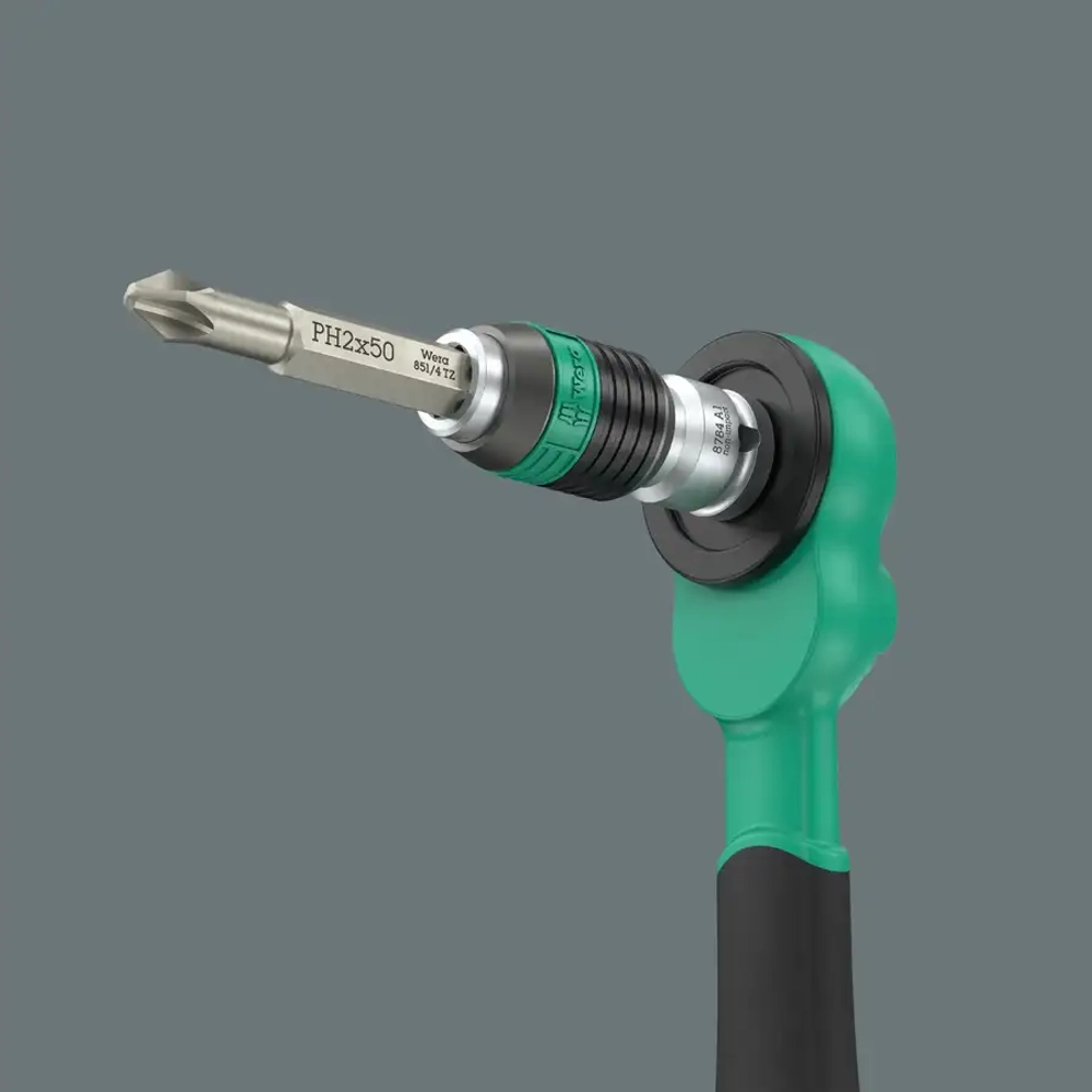 Набор с трещоткой 1/4" Zyklop Comfort WERA 05005541001