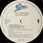 Ozzy Osbourne ‎– Just Say Ozzy (Голландия 1990г.) EP