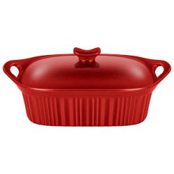 ФОРМА ДЛЯ ЗАПЕКАНИЯ С КРЫШКОЙ REACTIVE RED 33*23*9,5/13 СМ 2000 МЛ