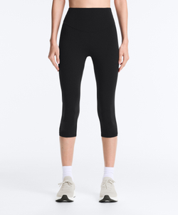 OYSHO Легинсы капри Compressive Core Control с высокой посадкой длиной 40 см, черный