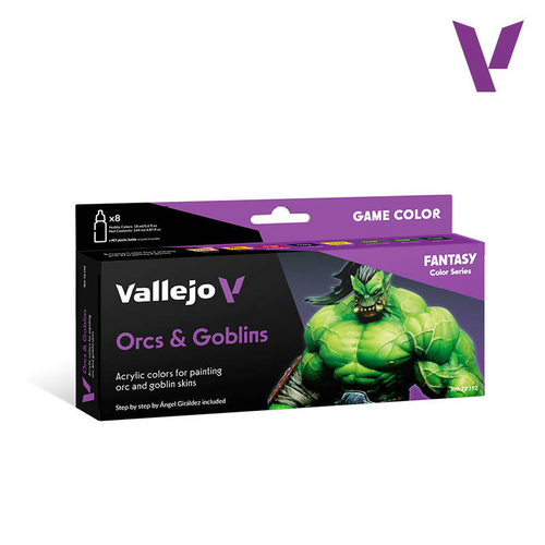 Game Color Set: Orcs & Goblins (8) - обновленная формула 2024