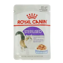 Влажный корм RC Sterilised для стерилизованных кошек, в желе, пауч, 85 г
