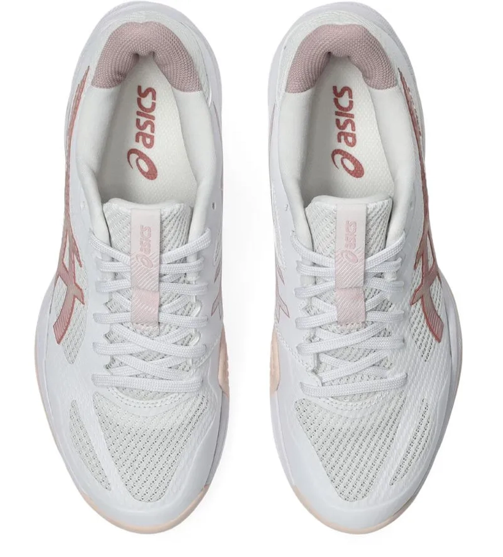 Женские кроссовки для бадминтона/сквоша Asics Blade FF 2 - white/morganite