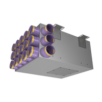 Присоединительная коробка KV 200/75×18 на 18 выходов