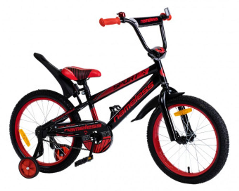 Велосипед 20" Nameless SPORT, красный/черный