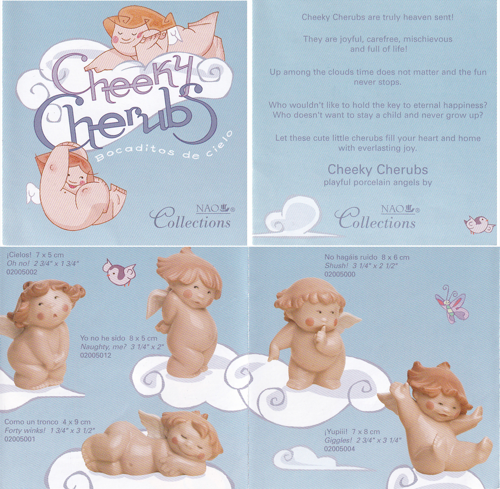 Статуэтка «Хихикаю» (Yupiii) из серии «Дерзкие херувимы» (Cheeky Cherubs)