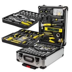 Набор инструментов 246пр. 1/4'',1/2''(6гр.)(4-21мм), в алюминиевом кейсе WMC TOOLS WMC-40246