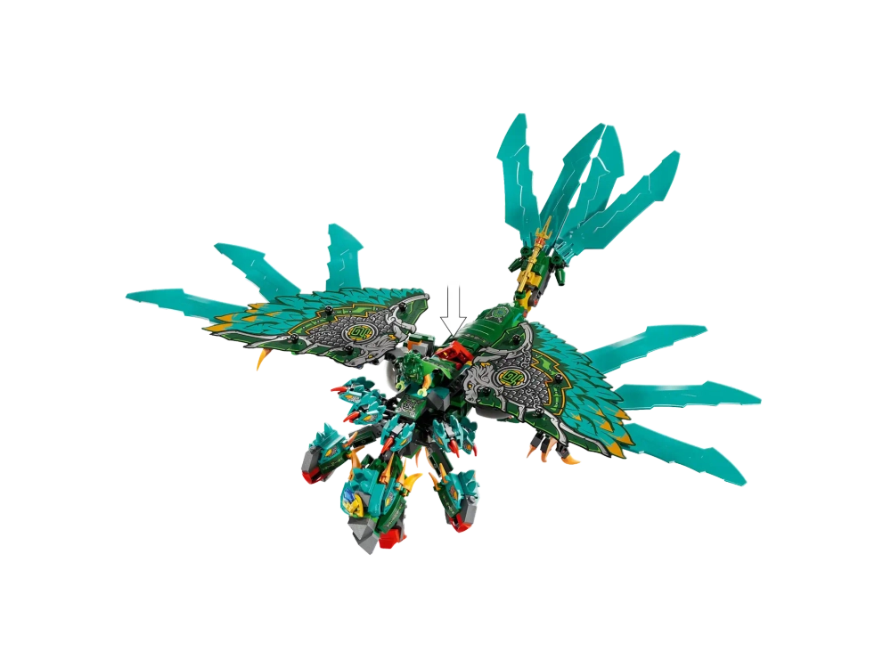 Конструктор LEGO Monkie Kid 80056 Девятиглавый зверь