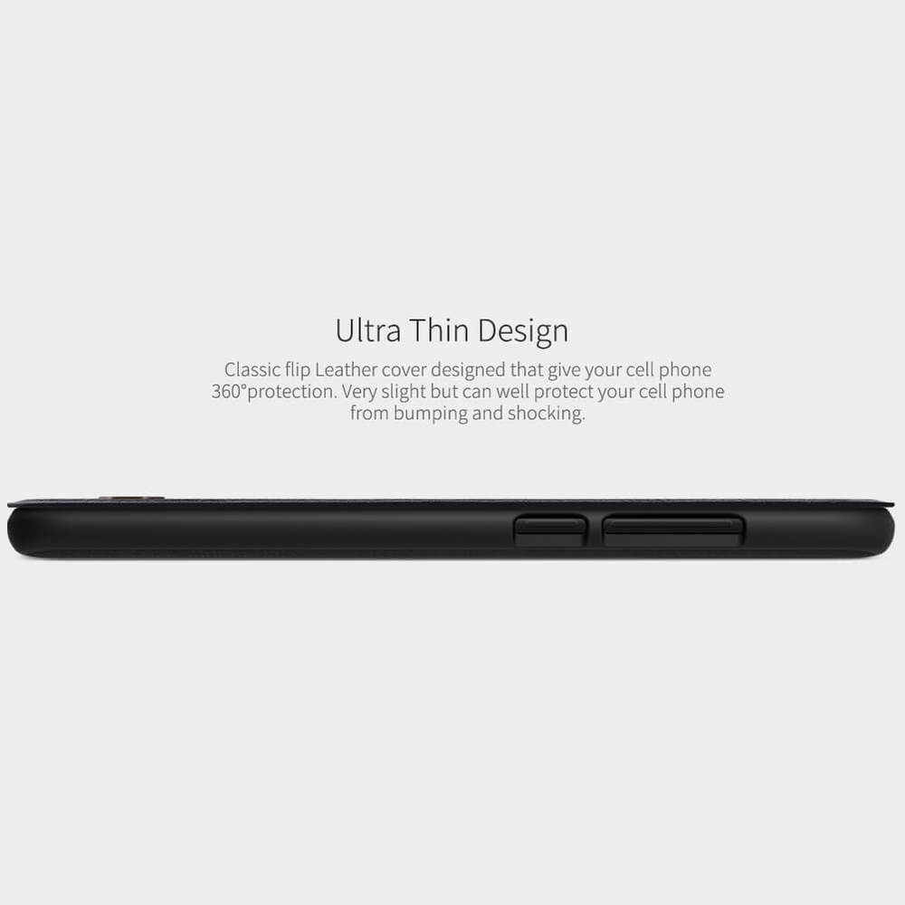 Кожаный чехол-книжка Nillkin Leather Qin для Xiaomi Mi 9 Lite