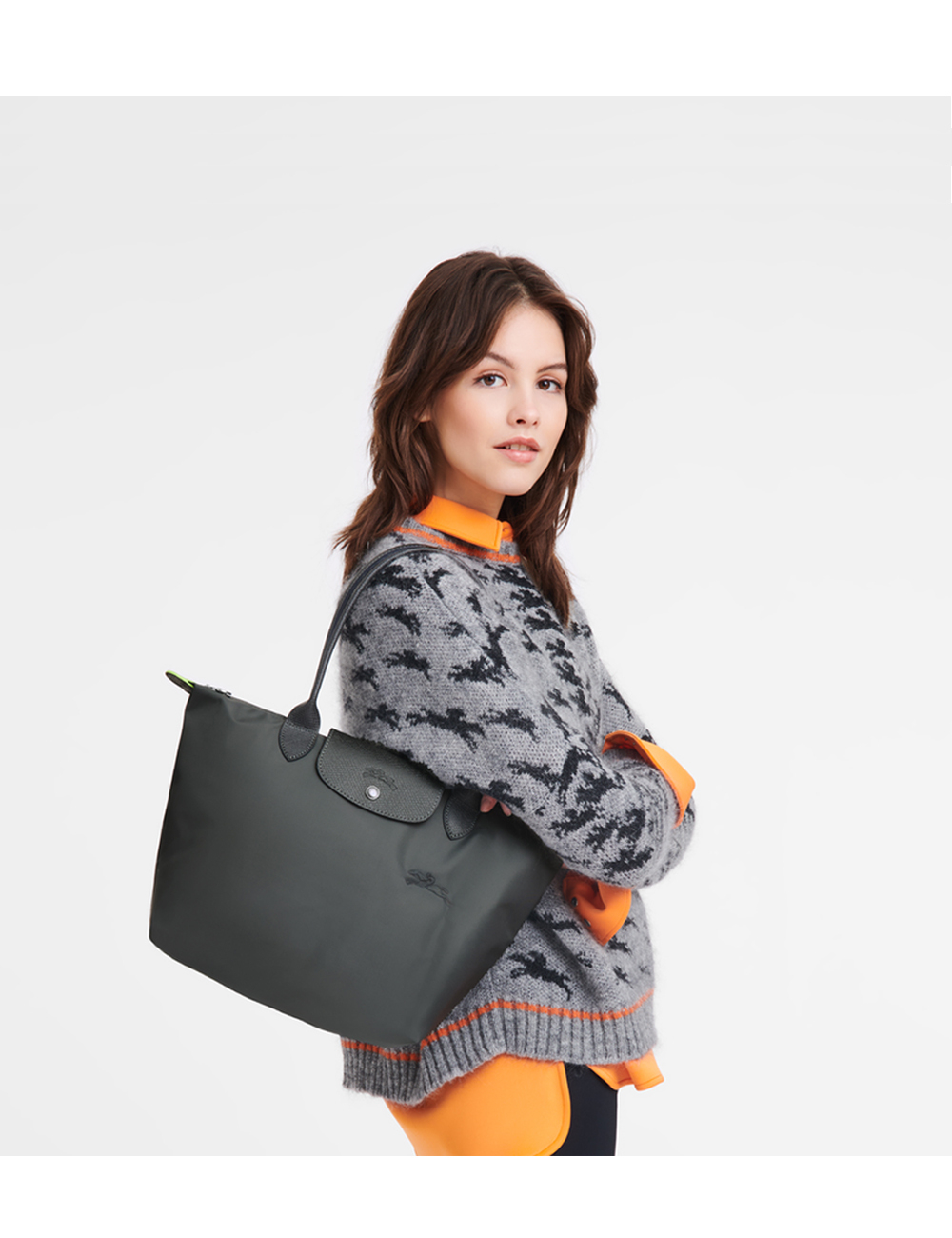 Сумка Longchamp Le Pliage M Graphite (L2605919P66)