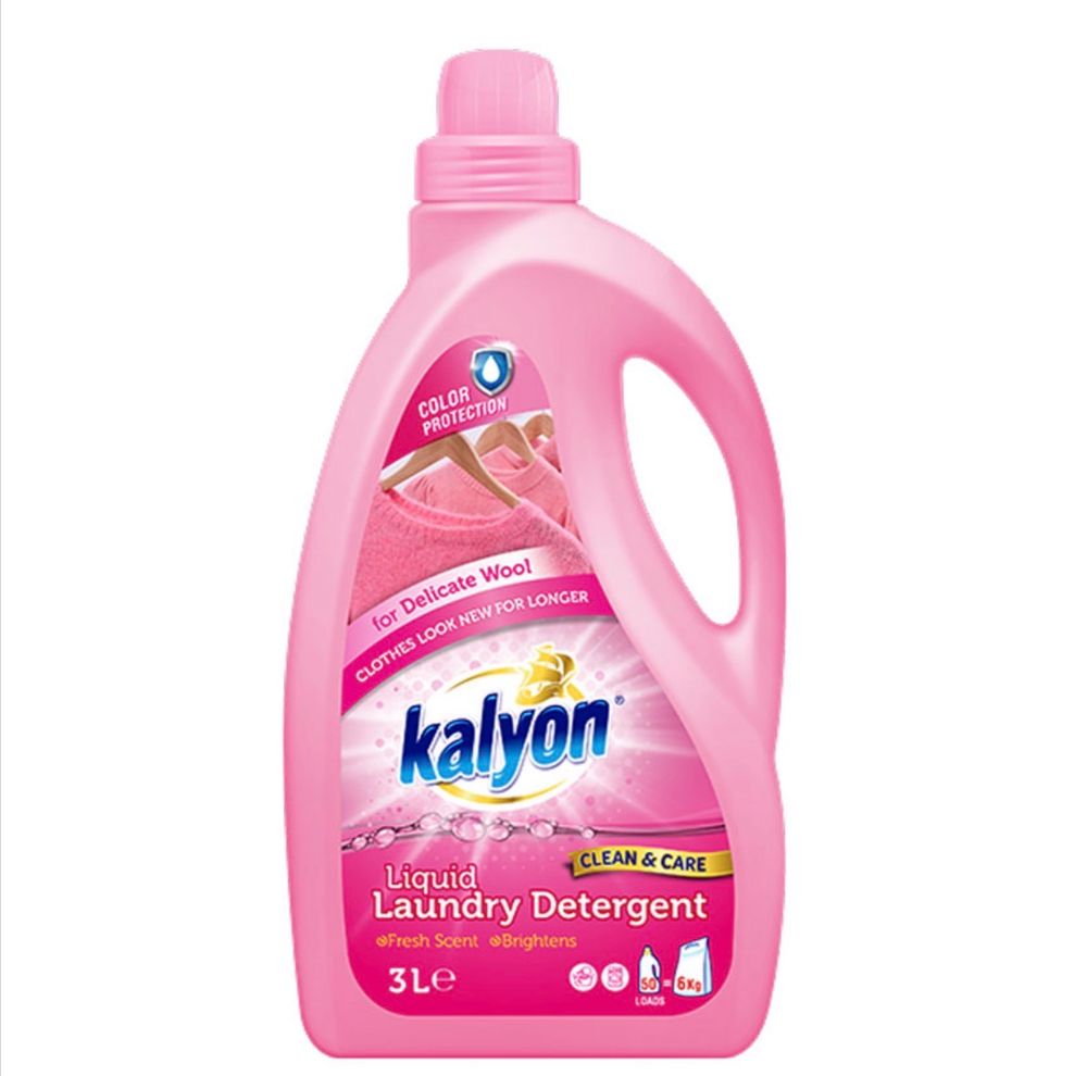 Стиральный порошок жидкий KALYON  для ДЕЛИКАТНОГО белья 3 л