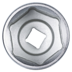 Головка торцевая стандартная шестигранная 3/4", 59 мм KING TONY 633559M