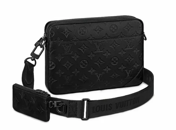 Сумка Louis Vuitton Trio Messenger черный